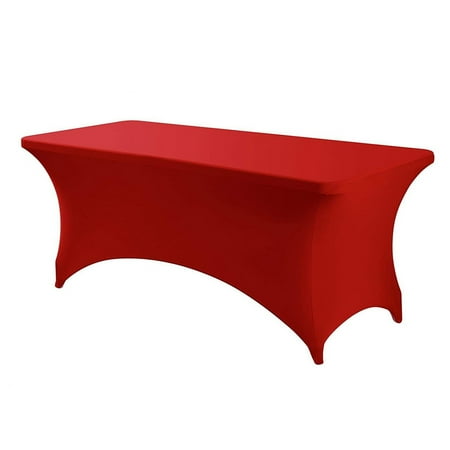 

Reayehane Placemat Spring Table Cloth For Rectangular Fitted Events Stretch Covers Washable Table Cover Spandex Tablecloth Table Protector For Party Wedding Cocktail Banquet Festival (Red3 )
