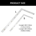 thumbnail image 5 of 90 Degree Framing Square Ruler Right Angles Ruler Measuring Ruler Layout Tool, 5 of 10