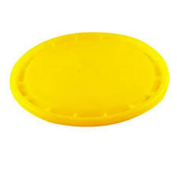 6GLDY10 5 gal Yellow Reusable Easy Off Lid Pail - Yellow - 5 gal