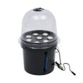 thumbnail image 6 of DWC Hydroponic Bucket Kit with Timer - 8 Plant Capacity, Space-Saving Design, Mist Cultivation Technology for Fast Growth, Durable PP/PVC Build, 6 of 12