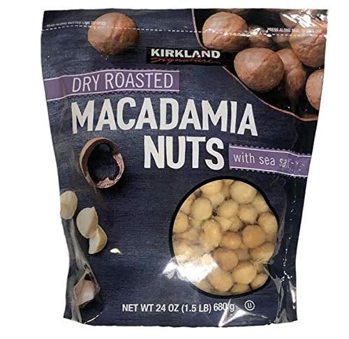 s Dry Roasted Macadamia Nuts With Sea Salt 24 Oz. (Single)