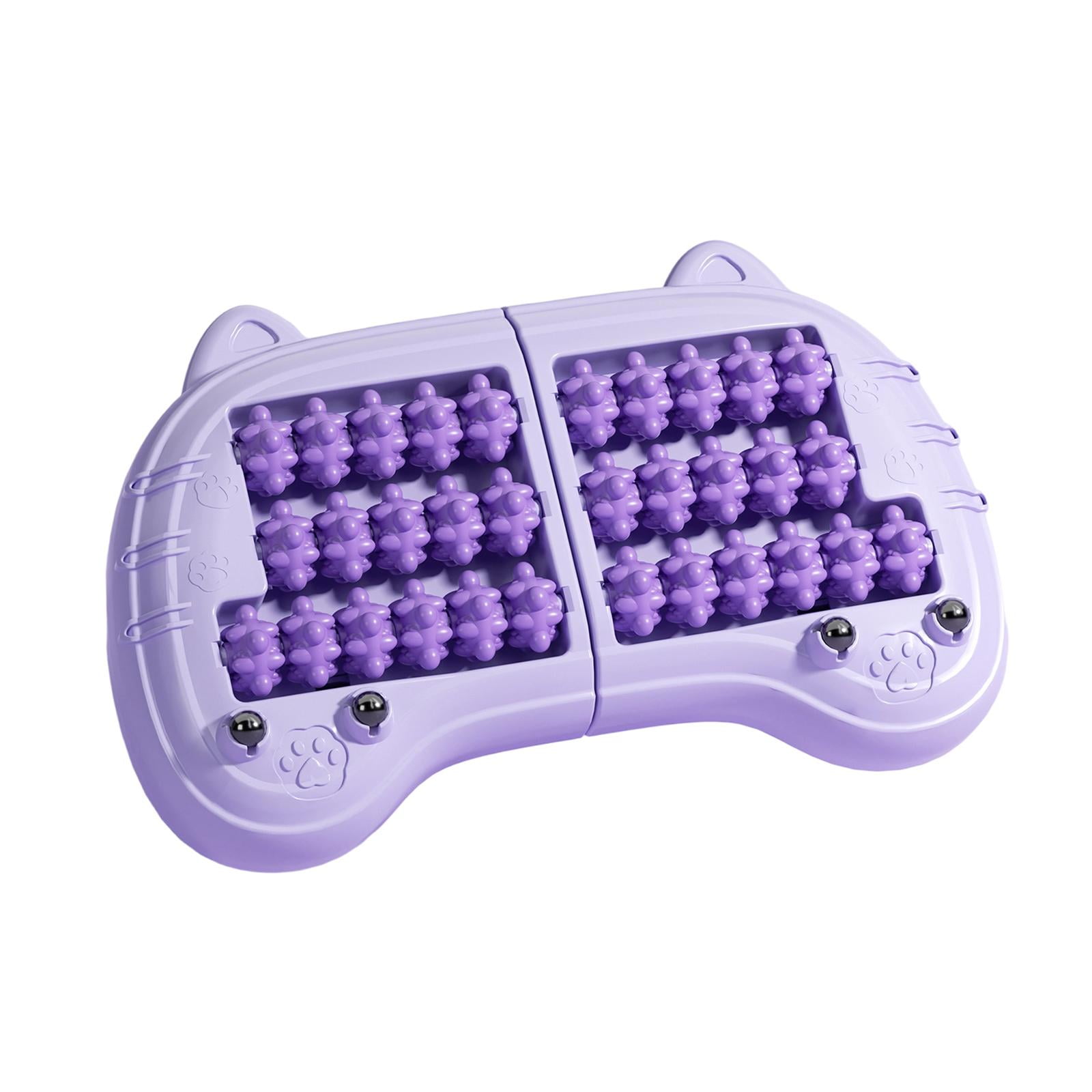 DimyFew Comfortable Foot Massager Roller Handheld Sturdy Muscle Massage Roller for Women purple