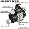 thumbnail image 3 of VEVOR Swimming Pool Pump 1/2 HP 110V Hot Tub Pump 0.37 Kw Water Circulation Pool Pump Spa Pump Above Ground Pool and Whirlpool Bath, 3 of 9