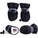 thumbnail image 1 of Aleko Zapatos para Perros, 4 Piezas, Protectores Antideslizantes para Patas de Perro, Zapatos Impermeables para Perros con Correas Reflectantes, Protectores para Patas de Perro de Invierno, Suela Blanda, Apto para Perros Pequeños, Negro ACTIVE Biensenido a ACTIVE, 1 of 5