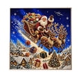 thumbnail image 2 of Christmas DIY Pearl Diamond Art Kits for Adults, Winter Angel Santa Reindeer Holiday Diamond Art Set, 3D Embossed Handmade Canvas Art, Home Wall Desktop Decor, Stress Relief Craft & Xmas Gift, 2 of 6