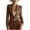 Coffee#05, variant on Blazers for Women Oversized Single Breasted Button Notch Lapel Business Blazer Suit Jacket Casual Solid Loose Comfy Open Front Long Sleeve Work Office Blazer Jackets