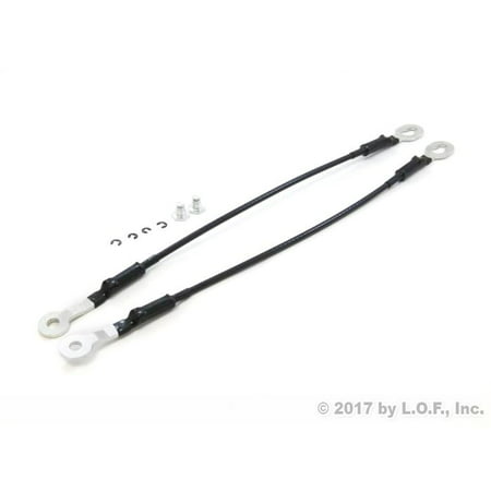1994-2004 Chevy S10 Pickup Tailgate Cables - Pair