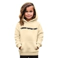 thumbnail image 5 of Grblisyd Boys Girls Graphic Hoodies Cute JESUS LOVES YOU Letter Print Long Sleeve Pullover Hoodie Sweatshirt, 5 of 6