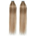thumbnail image 5 of SEGO 20 Pcs Tape in Hair Extensions 100% Real Remy Human Hair Double Side Skin Tape Straight Silky Hair Clearance Black/Blonde/Red, 5 of 9