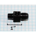 thumbnail image 5 of (one)6AN to Male 1/8NPT Straight Fitting Adapter+1/8NPT Pressure/Temp Port Black, 5 of 8