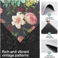 thumbnail image 3 of Pioneer Flower Floral Print Pattern Kitchen Rugs Sets Of 3,Kitchen Runner Rugs Non Skid Washable,Decorative Kitchen Floor Mats for Kitchen,Sink,Laundry,17"x30"+ 17"x47" + 17"x59", 3 of 6