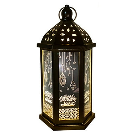 

Retro Elegant Ramadan Hanging Light Eid Mubarak Element Hand Lamp Eid Ramadan Islamic Indoor Home Party Decor Festival