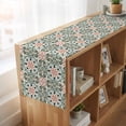 thumbnail image 6 of Table Runners 70 Inches Long Dress Scarves, Boho Flowers Farmhouse Coffee/Dining/Kitchen Table Decor, Holiday Table Runner, Farmhouse Abstract Geometric Patterned 13x70 Inch, 6 of 9