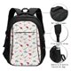 thumbnail image 3 of Fotbe Cute Dinosaur Mochila con Estampado y Puerto USB para Hombre y Mujer, Mochila Antirrobo, Mochila de Viaje, Mochila Escolar, Mochila Universitaria, 3 of 7