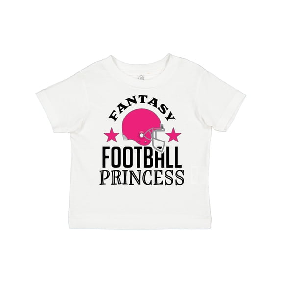 Inktastic Fantasy Football Princess Girls Toddler T-Shirt