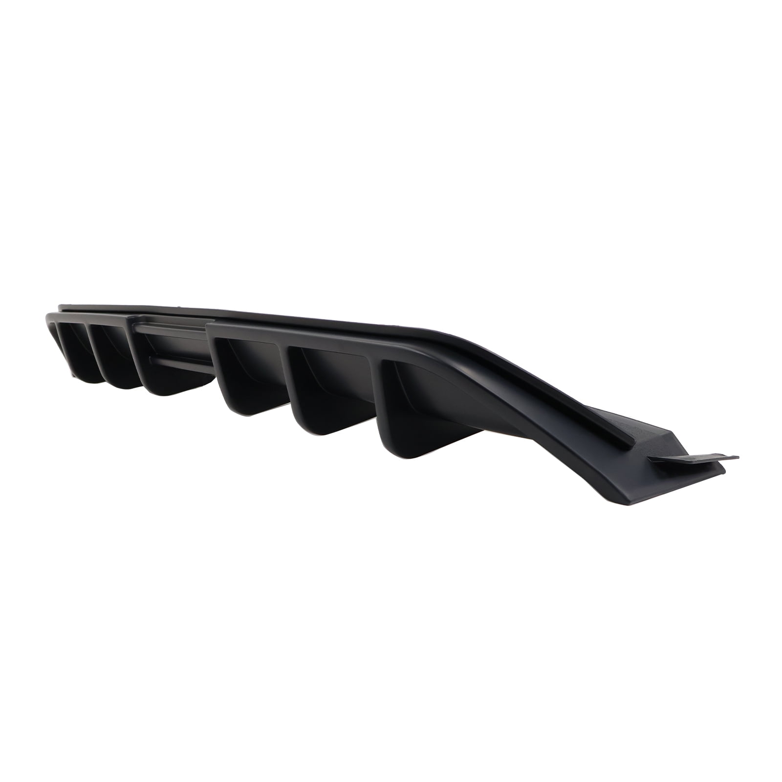 Ikon Motorsports Rear Bumper Lip Compatible with 2021-2024 Kia K5 GT-Line 3PCS Matte Black Rear Diffuser Splitters Injection PP