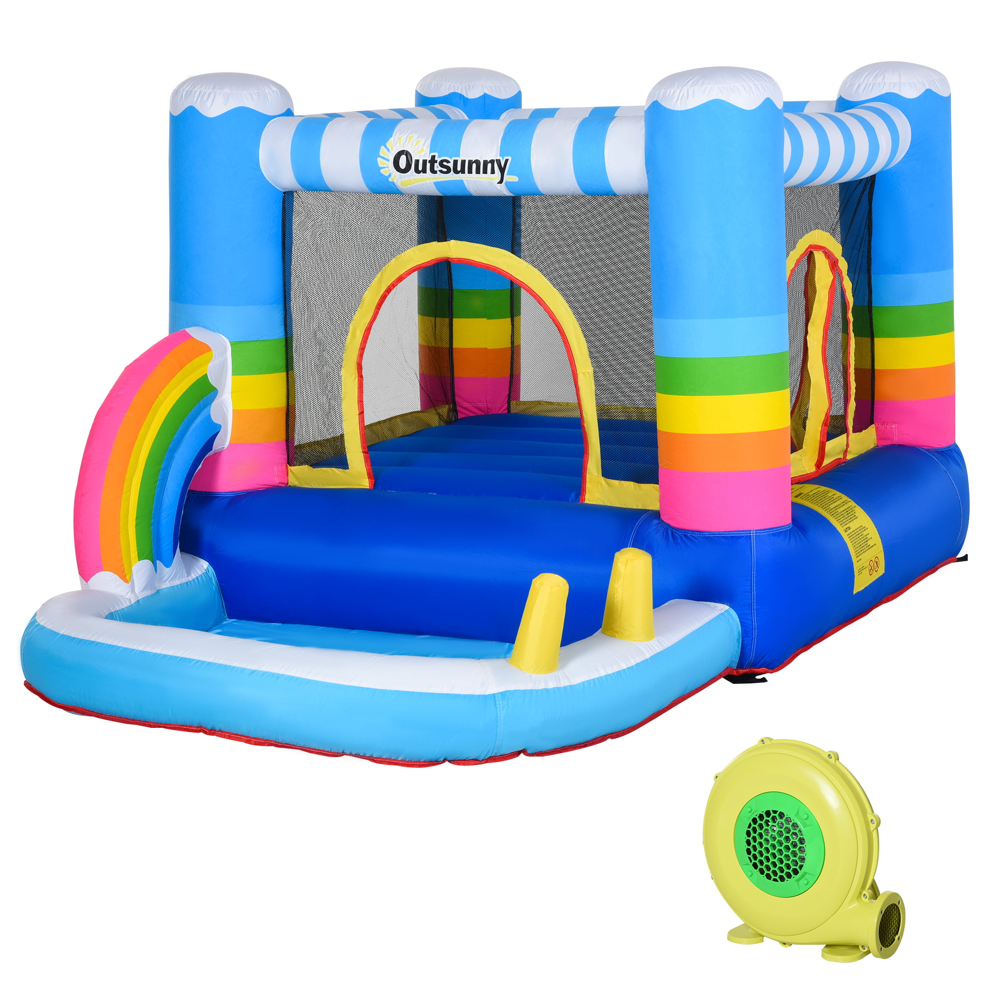Fantasy Bounce House with Lights and Sound interaction inflatable 
