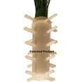 thumbnail image 7 of Sympathy Silks Artificial Cemetery Flowers 24" Purple Yellow White Orchid Mix Bouquet with Vase, 7 of 7