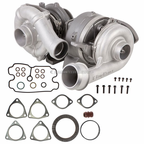 Compound Turbo Kit w/ Turbocharger Gaskets For Ford F250 F350 F450 6.4
