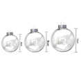 thumbnail image 6 of windfall Bath Bomb Mold Clear Transparent Plastic Fillable Ball Ornaments, 10 Count, 6 of 8