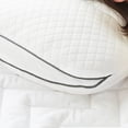 thumbnail image 4 of Kasentex  Foam Pillow Medium Support Low Loft Slim Contour with Waterproof Tencel Cover, 4 of 9