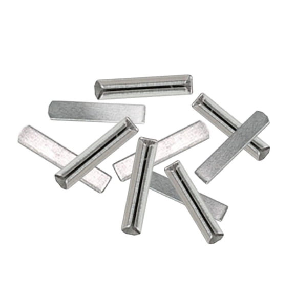 LeeQinersw 10 Pieces Model Train Rail Joiners DIY Scenario Modeling Projects Fishplates HO Scale