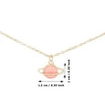 thumbnail image 4 of GHSOHS Necklaces for Women Trendy Handmade Necklaces Jewelry Chain Necklaces Starry Sky Series Oil Drop Saturn Globe Pendant Necklace Gift for Women Choker Necklace Clavicle Chain Jewelry Gift, 4 of 5