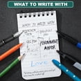 thumbnail image 5 of 2 Pcs Waterproof Notebook Graph Paper 3" x 5" All Weather Pocket Notepads,Spiral Notebook, Steno Pads Memo Grid Lines Pads Journal for Office (Black), 5 of 6