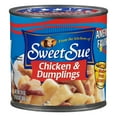 thumbnail image 2 of (6 pack) Sweet Sue Chicken & Dumplings, 14g Protein per Serving, Made from Scratch Recipe, Heat and Serve Meal, Shelf Stable Can, 24 oz, 2 of 6