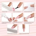 thumbnail image 2 of Makartt 4 Colors Poly Nail Gel Kit, Gel Extension Nail Kit Blush Pink Glitter Spring Nail Extension Kit White Hard Gel Salon Professional, 2 of 11