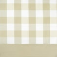 thumbnail image 4 of Woven Trends 2-Pack Semi Sheer Checkered Curtains, Rustic Farmhouse Gingham Curtains for Bedroom, Living Room, Kitchen, 2-Pack Panels, 42" W x 84" L, Beige, 4 of 6