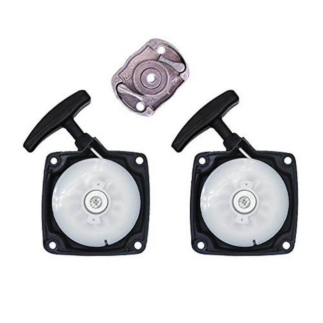 Rope Pull Starter Starter with Driver Plate Motorsaw Replacement Bc52 Bc520 Ms52