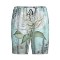 thumbnail image 4 of Wukai Vintage Rose1 Men’s Short Pajama Pants With Pockets Soft Sleep Pj Shorts for Men-XX-Large, 4 of 6