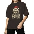 thumbnail image 2 of Cozy Christmas Sloth with Cocoa Women's T-shirt, 2 of 3
