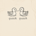 thumbnail image 4 of Inktastic Cute Duck Illustration Quack Quack Boys or Girls Baby T-Shirt, 4 of 5