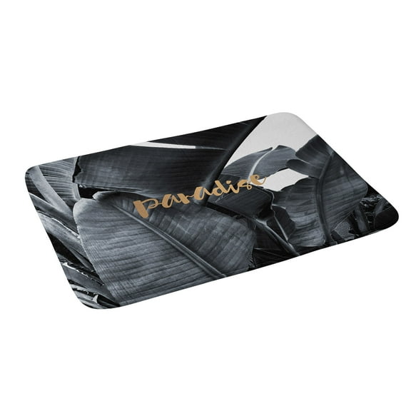 Society6 Gale Switzer Tropical Paradise Copper Bath Mat 34" x 21"