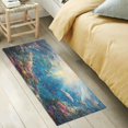 thumbnail image 2 of WOBOGO Underwater World Carpet 39x20in Kitchen Bathroom Livingroom Plush Absorbent Non-Slip Floor Mat, 2 of 8