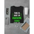 thumbnail image 3 of Awesome Farmer Looks Like T-Shirt Men -Smartprints Designs, Male Small, 3 of 4