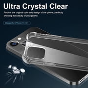 iPhone 13 Case Shockproof Protective Thin Clear Case for iPhone 13 Cover Soft TPU Case, 6.1 inch
