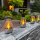 thumbnail image 5 of Luces de Té con Energía Solar, Vela para Exteriores, Parpadeo Sin Llama, Lámpara de Mesa Solar Impermeable, Velas LED con Atardecer Al Amanecer, Paquete de 6, 5 of 5