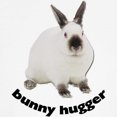 thumbnail image 3 of CafePress - Bunny Hugger Kids Light T Shirt - Light Classic Kids Graphic, Short Sleeve T-Shirt, Sizes XS-XL, 3 of 4