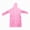 b18-Pink, variant on Kids Hooded Raincoat Waterproof Lightweight Rain Jacket for Children Boys Girls with Backpack Cover Travel School Spring Blue