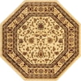 thumbnail image 2 of Rugs.com Aditi Collection Rug – 5' 3 Octagon Cream Low Rug Perfect For Living Rooms, Kitchens, Entryways, 2 of 9