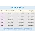 thumbnail image 7 of Bjutir Toddler Boys Girls Bodysuits Christmas Winter Warm Long Sleeve Cartoon Prints Romper Hooded Jumpsuit Red Size 18-24 Months, 7 of 7