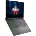 thumbnail image 3 of Lenovo - Legion Slim 5 16" Gaming Laptop 1920 x 1200- Ryzen 5 7640HS with 16GB Memory - NVIDIA GeForce RTX 4060 - 512GB Storage - Storm Grey Notebook PC, 3 of 4