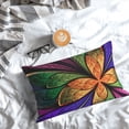 thumbnail image 5 of Sikiie Multicolored Beautiful Flower1 Pillow Covers, Throw Pillow Case Cushion Covers,Cushion for Bedroom,Couch,Home-16"x24", 5 of 6