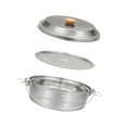 thumbnail image 4 of Almencla Camping Steamer Pot Food Steamer Soup Pot for Backpacking Household Cookware, 4 of 8