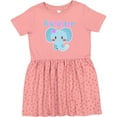 thumbnail image 3 of Inktastic Big Sister Elephant Girls Toddler Dress, 3 of 5