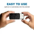 thumbnail image 3 of 30X/60X/90X Pocket Magnifier - ABS, with LED Light & Blacklight, Portable, for Jewellery, Diamonds, Gems, Rocks, 3 of 6