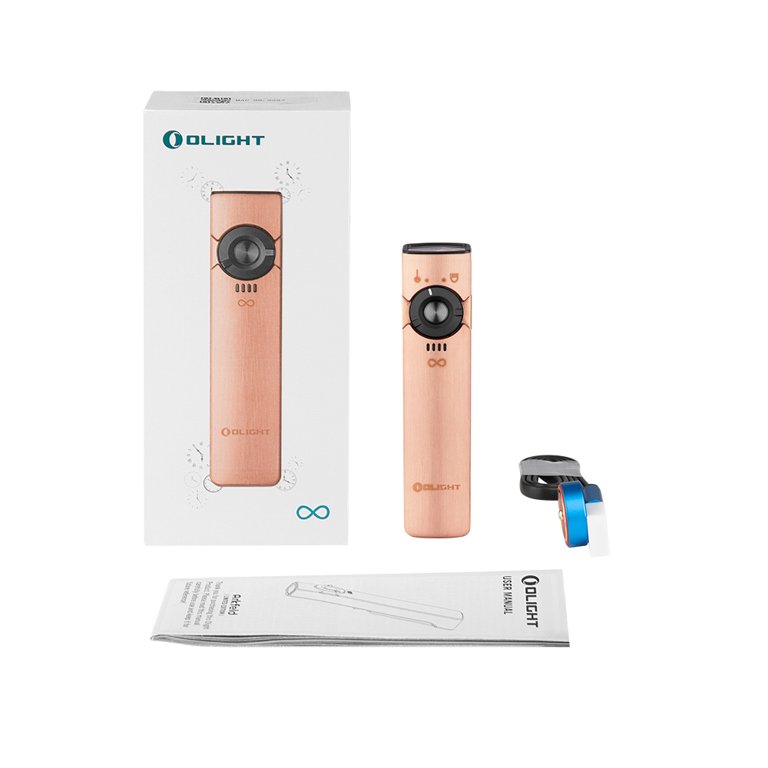ライト・ランタン OLIGHT Arkfeld ETERNAL3 Cu Olight Eternal 3 Arkfeld CU Flat Flashlight, Green Laser/White